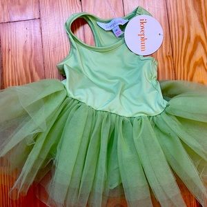 iloveplum 1Y green tutu leotard (new with tags)